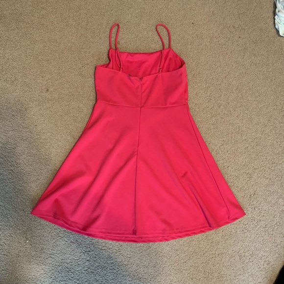 She + Sky Pink Mini Dress - Picture 2 of 7